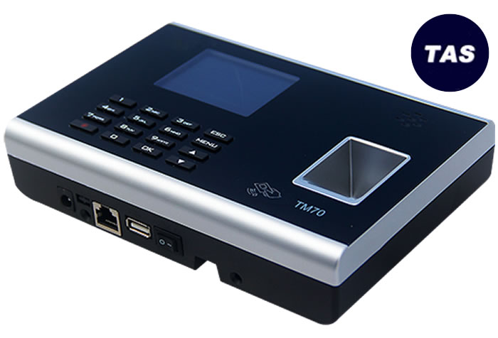 TM70 Biometric Fingerprint Clocking in Machines Slider
